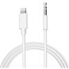 Loydia Cavo AUX per iPhone, 1M Cavo auto Audio per Lightning Jack 3,5mm Adattatore Cuffie per Autoradio/Cuffie/Altoparlanti, compatibile con 14/14 Pro/14Pro Max/13/13 Pro/12/12 Pro/11 Pro/11/XR/X/8/7