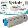 Inkadoo Toner compatibile per Oki 43865724 / C5850 / C5950 nero C 5950 DTN MC 560 DN C 5950 Series MC 560 N C 5950 DN ca. 8.000 pagine cartuccia toner toner
