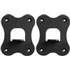 Aokicase Compatible with Samsung/SWA-9500S/XZ Speaker Holder Wall Mount SWA-9500S/XZ Speaker Stand Bracket Accessories Rack, Bracket for Home Speaker Systems (Black) 2 Pieces