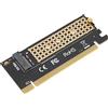 Airshi Scheda da PCI a M.2, Comoda Installazione Pratica dello Slot PCI 'Adattatore da Nvme a PCIe per L'Ufficio