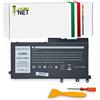 new net - Batteria 93FTF D4CMT GJKNX 3DDDG Compatibile con Notebook dell Latitude E5280 E5480 E5580 E5490 5280 5288 5480 5580 [11.4V 3-Celle]