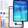 HLYGZX Display Schermo per iPad Pro 11 2018 A2013 A1934 A1980 A1979 Nero