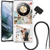 FortiCase Custodia Personalizzata per Honor Magic5 Lite con Cordino,Trasparente Silicone Case,con la Tua Foto,Immagine o Scritta,per Magic5 Lite Cover