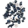 JINTAI Set Completo di Viti Sostituzione per MSI MS16W1 GF65 Thin 9SD/9SEXR/10SER/10SDR Creator 15M A9SD,MS16W2 GF65 Thin 10UE