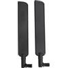 Annadue Antenna SMA da 2 Pezzi, Antenna Omnidirezionale Ad Alto Guadagno 12dBi, Antenna per Dispositivo di Rete Router WiFi Wireless con Angolo Regolabile per Casa, Lavoro, Ufficio