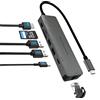 Generico KiweeBroadband Hub USB-C 7-in-1 con Ethernet 5G, Ricarica PD da 100W, HDMI 4K, 2X USB-A 3.2, Lettore SD/Micro SD, Type-C PD per MacBook, Laptop e altro (KB-USBC-5GH7)