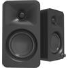 Kanto ORA 100W Powered Bi-amp Reference Desktop Computer Speakers w/Bluetooth 5.0 & USB-C | 100 Hz Crossover | Reference Quality Sound | Pair | Black