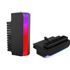 iProPower ATX 24 Pin 90 Gradi Adattatore Spina di Alimentazione Cordless ARGB Arcobaleno PC Scheda Madre Cavo di Alimentazione Connettori FAI DA TE Modulare