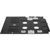 Homoyoyo Vassoio per Stampante Carte Pvc Nero Resistente All'usura Dimensioni 86x54 Mm per Uso Professionale in Ufficio e Casa