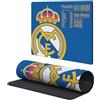 Head Case Designs Licenza Ufficiale Real Madrid CF Pieno Logo del Distintivo 9.84 x 11.81 x 0.12 Inches (250 x 300 mm) - S Tappetino per Mouse E Scrivania da Ufficio per Giochi Tastiera PC