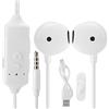 AMONIDA 【Festa della Mamma】 Registratore di chiamate Cavo USB Ricarica Auricolare Registrabile, ABS 200 mAh Portatile con Auricolare Registrazione vocale App Gratuita, Registrazione vocale PE