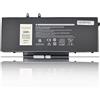 FlyZythrol 68Wh 3HWPP Batteria portatile compatibile con Dell Latitude 5401 5501 5411 E5511 5410 E5410 5510 5511 Precision 3541 3551 3550 Inspiron 17 7500 7506 7706 2-in-1 10X1J 1VY7F 3YNXM 451-BCMN