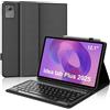 IVEOPPE Tastiera per Lenovo Idea Tab Plus 12.1 2025, Cover Tastiera Italiano QWERTY, Senza Fili Bluetooth Staccabile Custodia Keyboard per Lenovo Idea Tab Plus 12.1 Pollici 2025, Nero