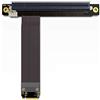 JMT ADT-R43SR M.2 NGFF NVMe Key M a PCIE x16 cavo di prolunga 32G/BPS 16x PCI-e PCI-Express scheda grafica Riser adattatore R43SR per M2 2230 2242 2260 2280 (25 cm)