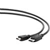 Gembird CC-dp-hdmi-10m 10m HDMI tipo A (standard) Displayport nero adattatore video - adattatori cavo video (10 m, tipo HDMI a (standard), Displayport, Maschio, destro).