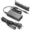 HKY Caricatore universale 24 V 2,5 A Alimentatore Trasformatore 24 V 2 A 1,7 A 1,5 A Adattatore con 11 Tips per 5050 2835 Strisce LED, USB-Hub, Router, Speedport, LCD Monitor, HP ScanJet G4050 L1957AR