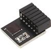 Sxhlseller Modulo TPM 2.0 per Scheda Madre, Modulo TPM SPI a 14 Pin, Crittografia TPM 2.0 Archiviazione Componente Scheda Remota per 11 2.0