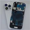 Generico FRECS BACK COVER VETRO SCOCCA POSTERIORE IPHONE 15 PRO COMPLETO + MAGNETE + FLASH + WIRELESS