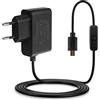 Aukru Micro USB 5V 3000mA con interruttore di alimentazione per Raspberry Pi 2/3 Model B, B+(Plus), Banana pi - Nero