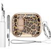 Generico Custodia a Cartone Animato Compatibile Con Airpods Pro 3 Con Kit Di Pulizia | Per Blocco Supporto Portachiavi e Cordino, Graziosa Armatura Floreale Elegante Per Corpo Intero Uomo Donna
