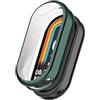 BAIDIYU Cover Compatibile con Xiaomi Smart Band 9, TPU Sottile e Morbido, Antigoccia, Antigraffio, Orologio Cover Compatibile con Xiaomi Smart Band 9.(Verde galvanico)