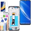HLYGZX Display Schermo per Motorola Moto E22/E22i XT2239 XT2239-9 con Cornice