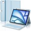IVEOPPE Tastiera per iPad Air 13 M4 2026/M3 2025/M2 2024/iPad Pro 12.9 3-6 Gen