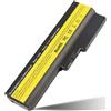 FlyZythrol 11.1V 58Wh 42T4729 Batteria compatibile con Lenovo G430 G550 | G555 N500 B550 42T4725 42T4584 42T4730 L08O6C02 L08S6Y02 L08N6Y02