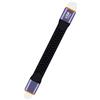 PLCPDM Cavo USB C a USB C 40Gbps Dati ad alta velocità PD100W Ricarica rapida FPC Flat Line 4K60hz Supporto video 10CM Breve