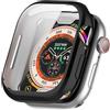 BAIDIYU Cover Compatibile con Apple Watch Series 10 46mm, TPU Sottile e Morbido, Antigoccia, Antigraffio, Orologio Cover Compatibile con Apple Watch Series 10 46mm.(Placcatura in nero)