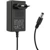Leikedun Alimentatore DC 12 V 3 A, 1,2 m, alimentatore AC 100-240 V, 50 60 Hz, adattatore di rete, 5,5 mm x 2,1 mm, compatibile con strisce LED, fotocamera CCTV, monitor LCD, router, TV Box