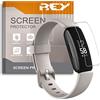 REY Pack 6X Pellicola salvaschermo per Fitbit Inspire 2, qualità Premium