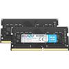 BRAINZAP Memoria RAM SO-DIMM PC4-2133P-SB1-11 1Rx8 2133 MHz 1.2 V CL15 per PC portatile Unbuffered Non-ECC