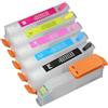 DFYOULMZ Compatibile con cartuccia di inchiostro ricaricabile Epson 24 24XL 277 con chip ARC for stampante XP-750 XP-850 XP-950 XP-970(America version 277)