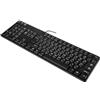 GMBYLBY Tastiera inglese araba con cavo 104keys con layout ergonomico e risposte fotoelettriche rapide tastiere da gioco per ufficio