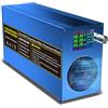 Capacity.Li Caricabatterie regolabile 0-100V 0-20A blu per batterie LiFePO₄, litio e piombo-acido - Caricabatterie universale intelligente AC/DC con display a colori, connettore Anderson e morsetti a coccodrillo