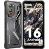 Blackview Fort 5 Rugged Smartphone, 108MP+50MP+13MP Telefono Indistruttibile Android 16, 10.7mm&248g Ultra-thin, 6.78'' 120Hz, 36GB+256GB/2TB TF Cellulare Impermeabile, MTK G100/IP69K/NFC/700 Nit