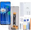 H&LYCYJ Display per Samsung Galaxy A12 Nacho A127F/DSN A127F/DS A127F A127M A127U LCD schermo di ricambio con kit
