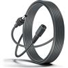 GINTOOYUN DC5521 Starlink Mini cavo di alimentazione impermeabile DC 5,5 x 2,1 mm maschio a femmina cavo di prolunga per Starlink Mini, Starlink router, caricabatterie DC, ecc (2,5 m)