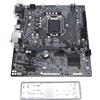 CCYLEZ Scheda Madre B560M LGA 1200 per CPU di 10a/11a Generazione, Micro ATX con Doppia M.2, Porte VGA/DVI, Alimentazione a 6+2 Fasi, DDR4 3200 MHz (i5-10400F, i3-10100)