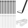 Leikedun [20 pezzi] Punte di ricambio standard per Samsung S Pen, pennino capacitivo di ricambio con pinzetta, per Galaxy Tab S6 Lite/S7 FE/S9+ Plus/S9 FE+ Plus/S9 FE/S9/S9 Ultra/S8 Ultra/S8+ Plus/S8