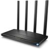 SIMPLETEK - Access Point e Router Wi-Fi Dual Band AC1200 Gigabit per Casa e Ufficio con 4 Porte LAN Gigabit e Tecnologia 5 GHz