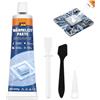 SFNN 200 g, pasta termica CPU, pasta termica 200 g, resistente alle alte e basse temperature, forte conducibilità termica, adatto per CPU, GPU, memoria e componenti elettronici (A)