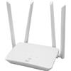Zunate Router WiFi Sbloccato, Modem Router 4G LTE con Slot per Scheda SIM e 4 Antenne 5dBi, Modem Router WiFi 300Mbps per Telefono Tablet Laptop (Spina europea)