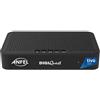 ANFEL Decoder Satellitare FULL HD con tessera Tivu Sat CERTIFICATO UFFICIALE CON TESSERA Tivù SAT INCLUSA, DVB-S2 HEVC H265 MAIN 10,Telecomando Universale 2 in 1 per il ricevitore e la TV