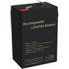 TalentCell 2000 cicli 6V 6Ah batteria ricaricabile al litio ferro fosfato (LiFePO4)