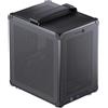 SIMPLETEK - Case Cabinet Compatto per PC Fisso - formato ITX | 1x USB-C 1x USB-A 1x jack | 3x ventole 120 mm