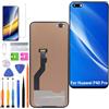 HLYGZX Display di ricambio per schermo LCD Huawei P40 Pro TFT, ELS-NX9 ELS-N04 ELS-AN00 Display Touch Digitizer Assembly Kit parti di riparazione (senza impronte digitali, schermo non curvo)