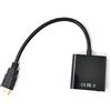 q-baihe HDM i adattatore VGA maschio a Famale convertitore adattatore 1080p video digitale ad analogico audio per PC laptop tablet