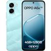 OPPO A6x 5G Smartphone Android Sbloccato, 4+128GB, Display Ultra Luminoso 6.75 120Hz, Fotocamera Ultra-Chiara 50MP, Batteria 6100mAh, MediaTek Dimensity 6300, Resistenza all'Acqua IP64, Ice Blue